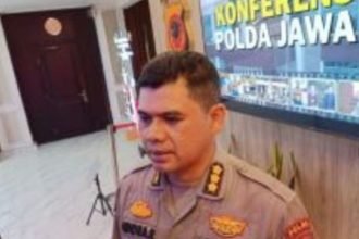 Polisi memberikan keterangan peristiwa pemusnahan amunisi kadaluarsa Garut yang menwaskan 11 orang