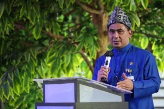 Wagub Jateng Taj Yasin membuka talkshow seputar kurban di Studio Kalipancur Central Park, Semarang, Kamis (22/5/2025).