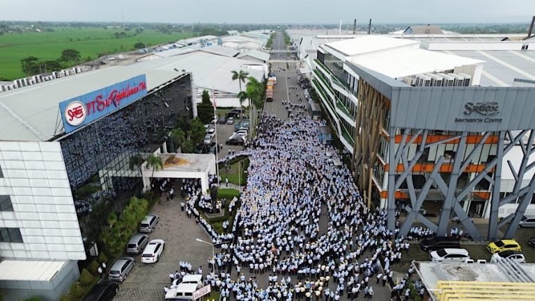 Pabrik tekstil Sritex saat masih beroperasi.