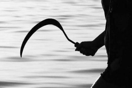 Ilustrasi pembacokan.