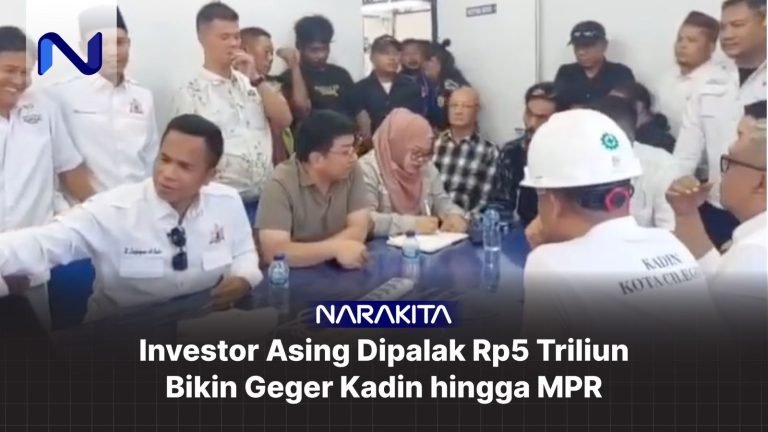 Investor asing dipalak Rp5 triliun bikin MPR dan Kadin Indonesia kebakaran jenggot.