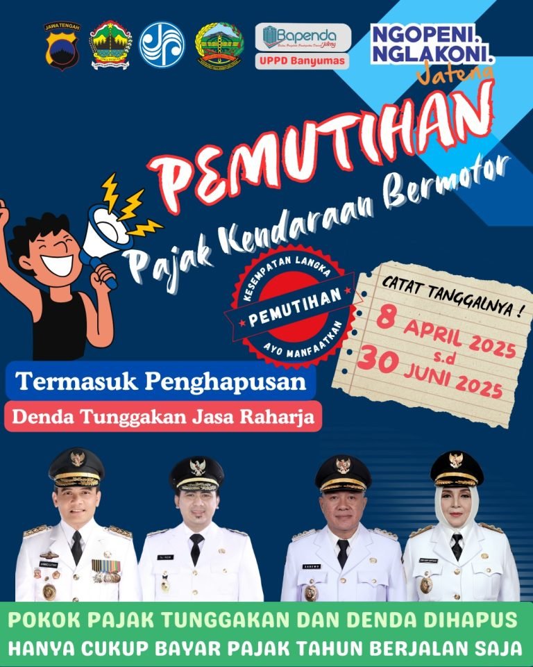 Program pemutihan pajak kendaraan bermotor tahun 2025 di Jateng berlaku 8 April hingga 30 Juni 2025