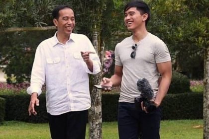 Jokowi dan Kaesang Pangarep