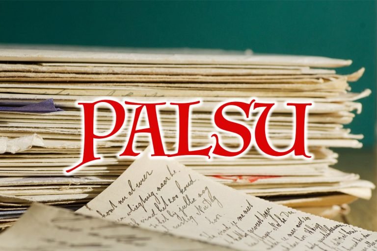 Ilustrasi surat palsu atau dokumen palsu.