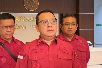 Aspidsus Kejati Jateng, Lukas Alexander Sinuraya menegaskan akan mengejar pelaku lain dalam korupsi kakao fiktif UGM. Foto: Dok