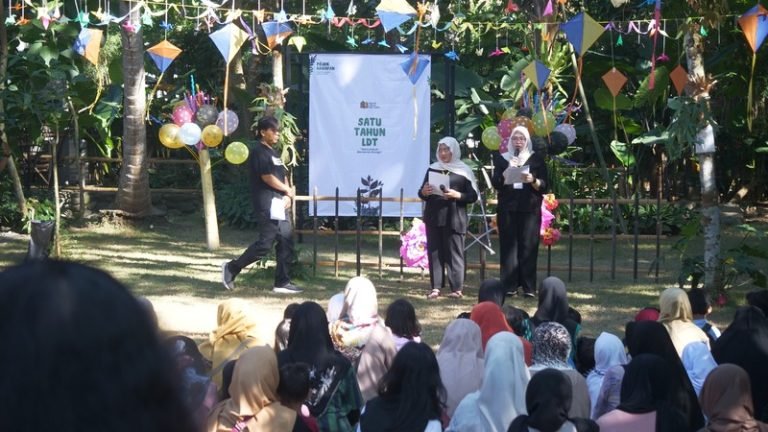 Berbagai kegiatan digelar untuk meperingati setahu berdirinya Yayasan Literasi Desa Tumbuh (LDT) di Moudan, Sleman, DI Yogyakarta.