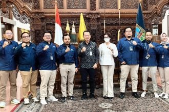Audiensi Icon Plus dengan Pemerintah Kabupaten Kudus dihadiri Bupati Kudus, Sam'ani Intakoris; Wakil Bupati, Belinda Putri Sabrina; Manager PLN UP3 Kudus, Firman Sadikin; serta General Manager PLN Icon Plus SBU Regional Jawa Bagian Tengah, Arif Rohmatin.
