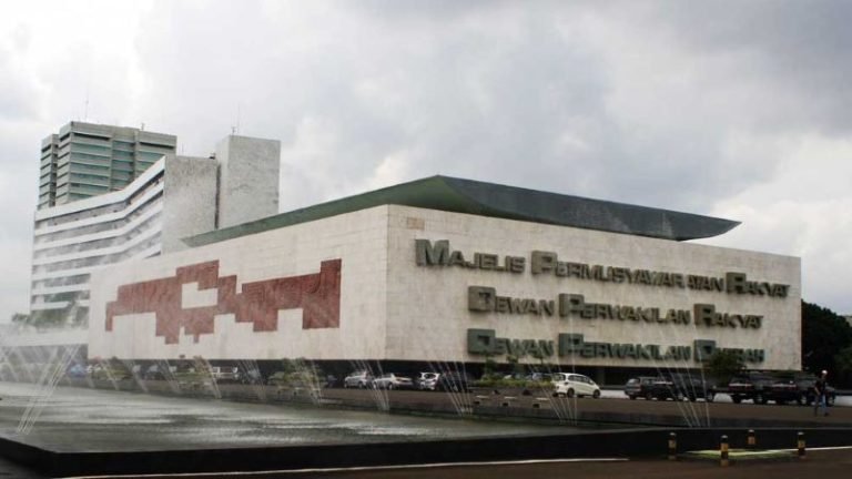 Gedung DPR RI di Senayan, Jakarta.