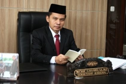 Mantan Sekjen MPR RI 2016-2023, Ma'ruf Cahyono.