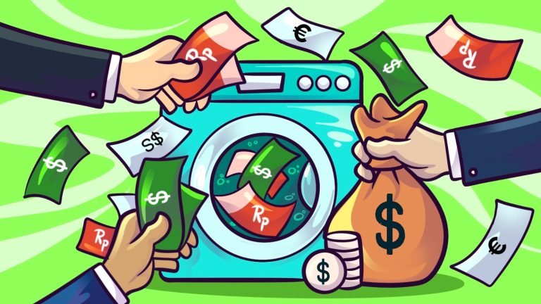 Ilustrasi tindak pidana pencucian uang (TPPU) atau money laundry. (narakita/grafis/tera)