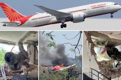 Pesawat India Air yang jatuh kecelakaan pada 12 Juni 2025. Diduga pilot sengaja mematikan sklar bahan bakar sesaat setelah lepas landas. Foto: dok/ist