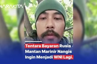 Tentara bayaran Rusia dalam perang melawan Ukraina, Satria Arta Umbara, menangis ingin jadi WNI lagi.