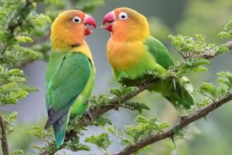 Ilustrasi burung yang hidup di perkotaan.