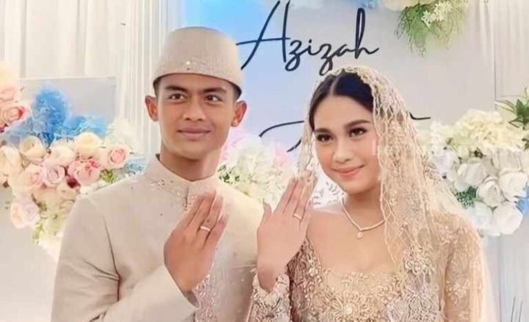 Foto dokumentasi pernikahan Pratama Arhan dan Azizah Salsha.