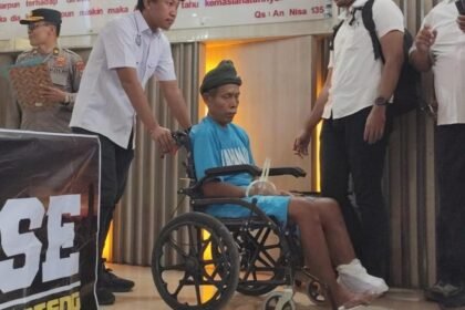 Iskandar, dukun pengganda uang asal Pemalang kembali beraksi. Dia kembali digelandang polisi setelah membunuh kliennya, pasutri asal Pemalang. Foto: Bae