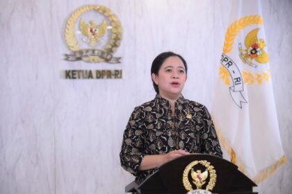 Ketua DPR RI Puan Maharani saat memberikan keteranan kepada awak media, Selasa (26/8/2025). Foto: dok.