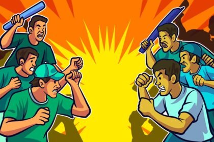 Ilustrasi tawuran. (grafis/tera)