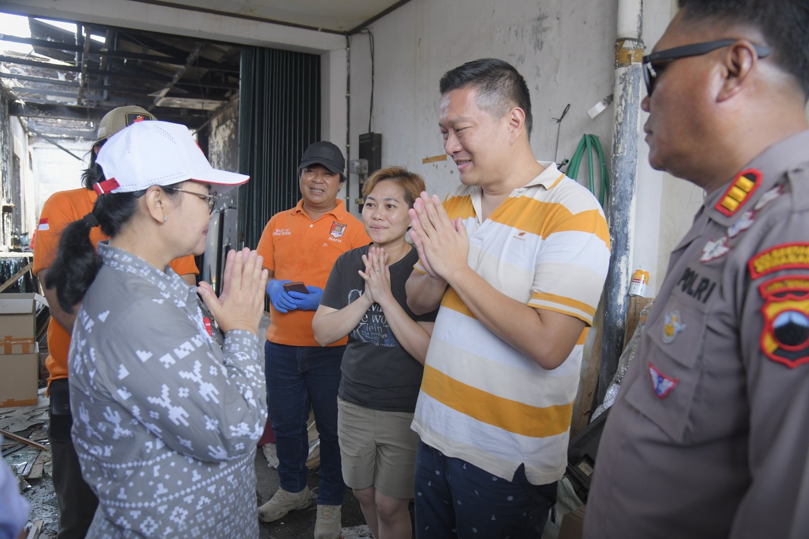 Wali Kota Semarang Agustina Wilujeng, Rabu (24/9/2025), mengunjungi langsung lokasi kebakaran yang terjadi di dua wilayah, yaitu Sendangguwo dan Palebon.
