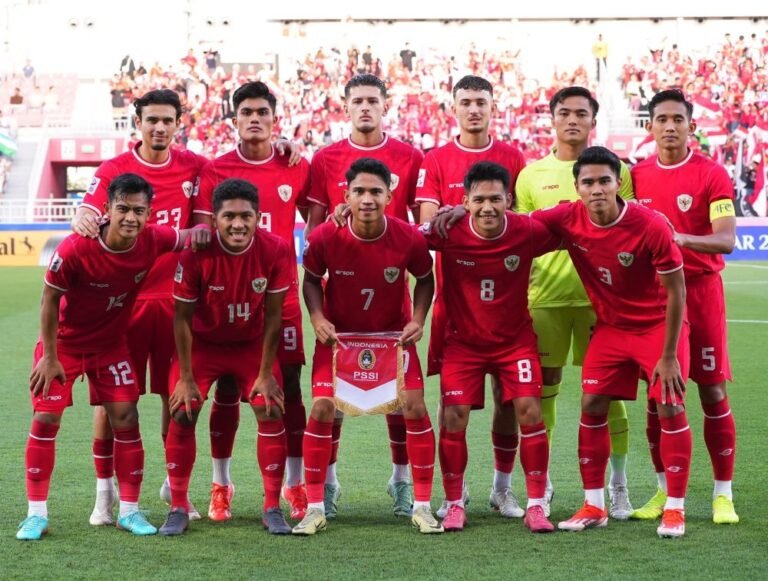 Timnas U-23 yang bermain dalam kualifikasi Piala Asia U-23 tahun 2025. Dalam laga perdana, Garuda Muda ditahan imbang Timnas U-23 Laos 0-0. Foto: dok.