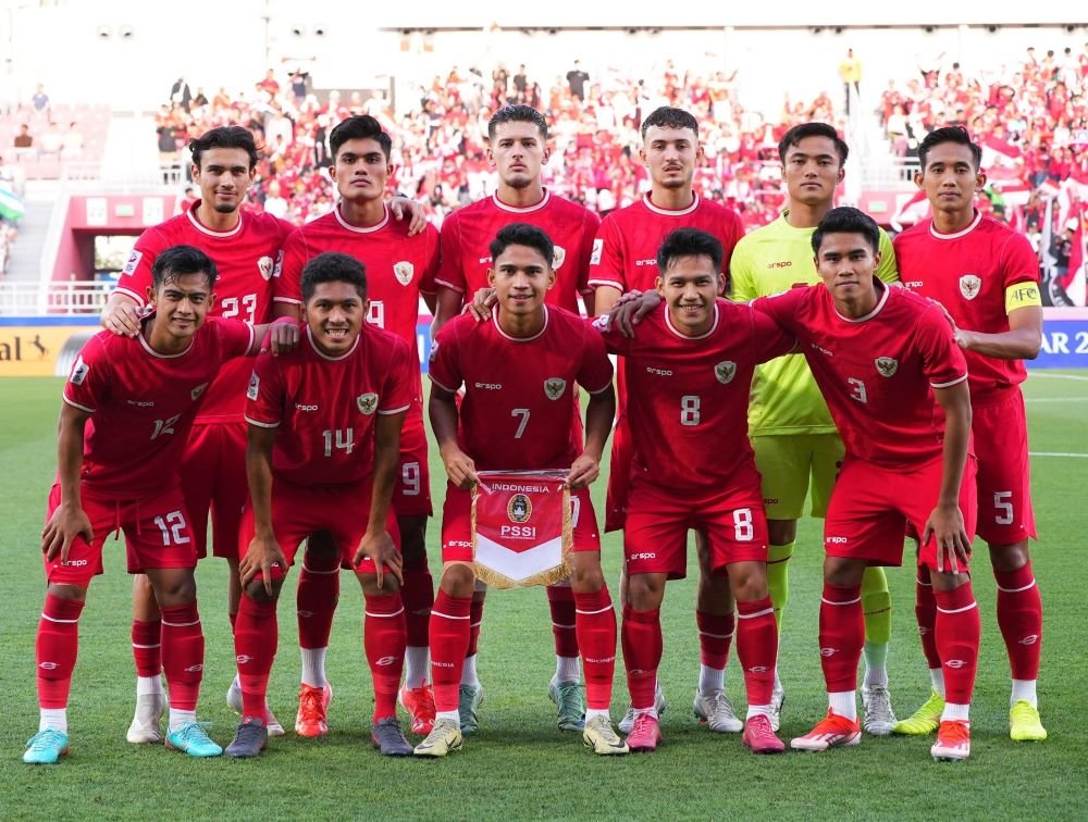 Timnas U-23 yang bermain dalam kualifikasi Piala Asia U-23 tahun 2025. Dalam laga perdana, Garuda Muda ditahan imbang Timnas U-23 Laos 0-0. Foto: dok.