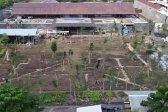 Ilustrasi rumah pensiun Jokowi di Colomadu, Karanganyar.