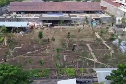 Ilustrasi rumah pensiun Jokowi di Colomadu, Karanganyar.