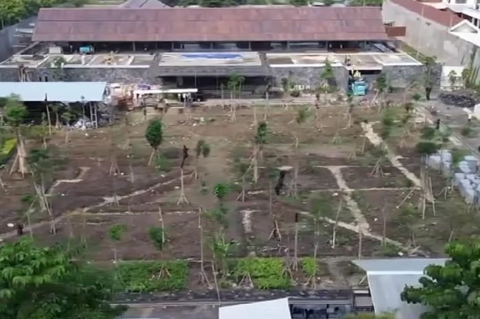 Ilustrasi rumah pensiun Jokowi di Colomadu, Karanganyar.