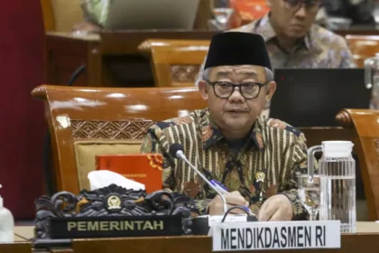Menteri Pendidikan Dasar dan Menengah (Mendikdasmen) Abdul Mu'ti.