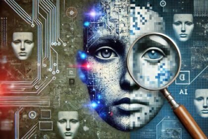 Ilustrasi teknologi deepfake AI.