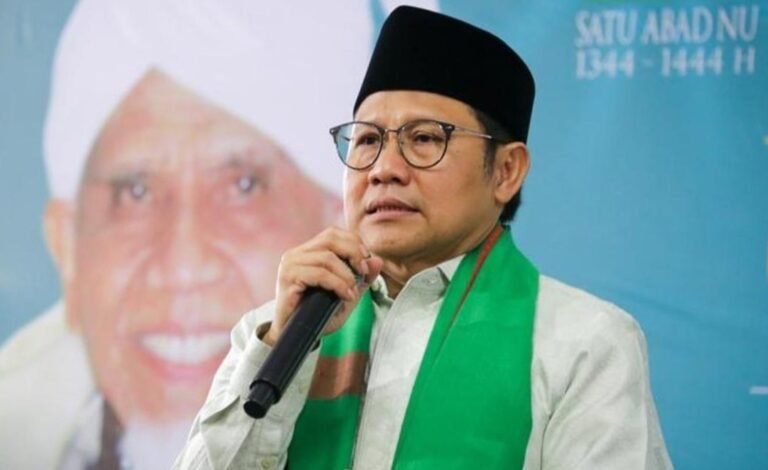 Menko PMK yang juga Ketua Umum PKB, Abdul Muhaimin Iskandar alias Cak Imin.