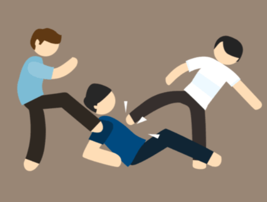 Ilustrasi pengeroyokan.