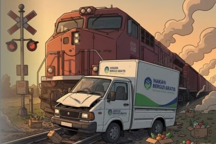 Ilustrasi mobil SPPG tertemper kereta api. (grafis/wahyu).