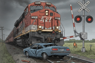 Ilustrasi mobil penumpang tertemper kereta. (wahyu/grafis)