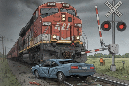 Ilustrasi mobil penumpang tertemper kereta. (wahyu/grafis)