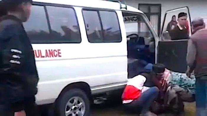 Sopir ambulans di Ciamis meninggal setelah antar jenazah ke rumah duka.