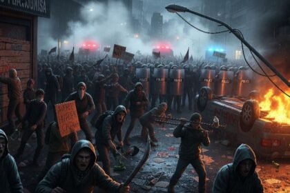 Ilustrasi korban kerusuhan.