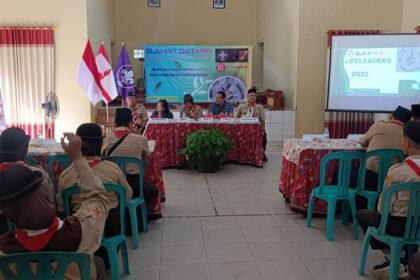 Tim Life Leader Project dari WOSM bareng Kwartir Nasional mampir ke Desa Wisata Nongkosawit, Kecamatan Gunungpati, intip project keren Pramuka Semarang.