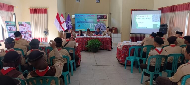 Tim Life Leader Project dari WOSM bareng Kwartir Nasional mampir ke Desa Wisata Nongkosawit, Kecamatan Gunungpati, intip project keren Pramuka Semarang.
