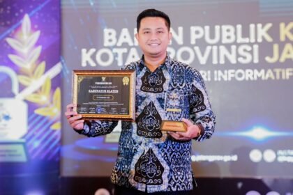 Bupati Klaten Hamenang Wajar Ismoyo.