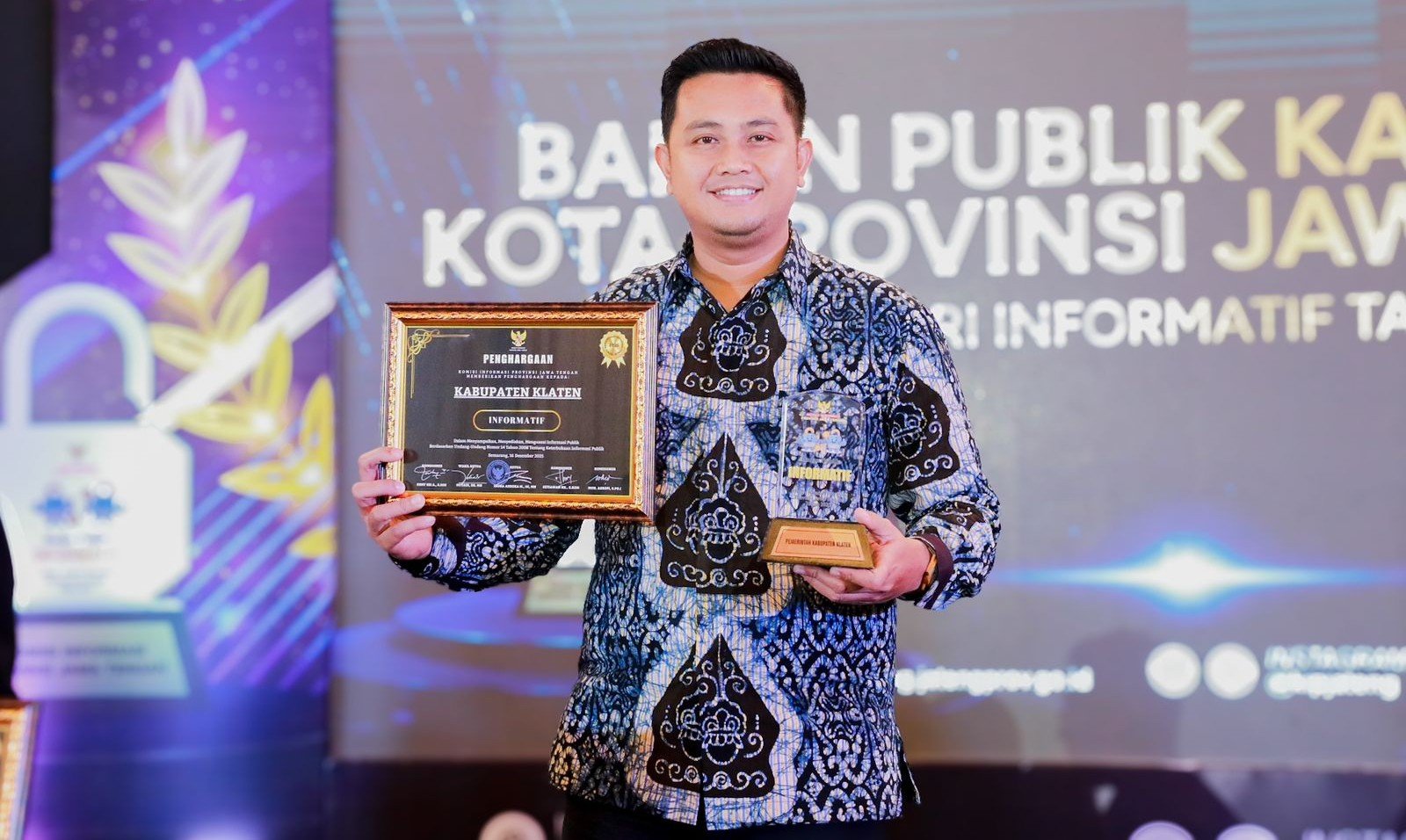 Bupati Klaten Hamenang Wajar Ismoyo.