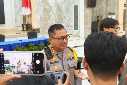 Kabid Homas Polda Jateng, Kombes Pol Artanto ngasih keterangan pers usai rilis akhir tahun, Senin (29/12/2025).