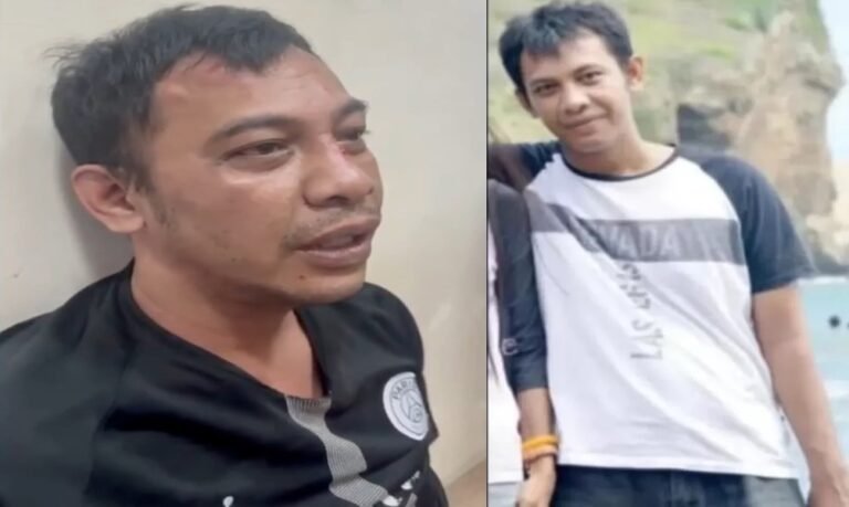 Tampang Agus Ratmono, terduga pelaku perampokan sadis keluarga juragan sate di Boyolali.