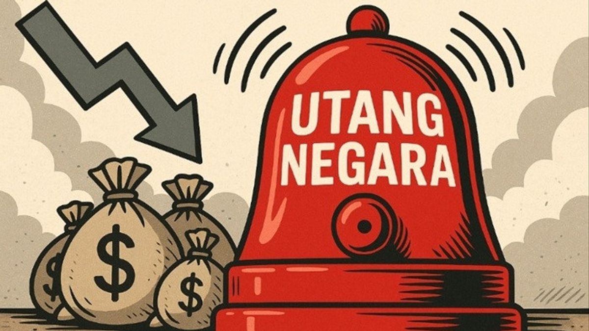 Ilustrasi utang negara.