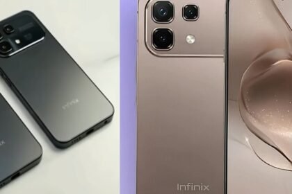 HP Infinix Note 60 yang bisa tersambung dengan satelit saat sinyal hilang.