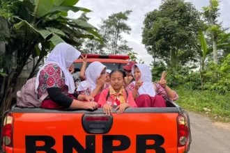 Armada BPBD Temanggung antar-jemput siswa sekolah di Gemawang.
