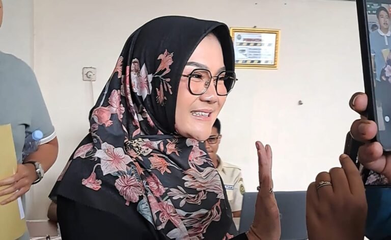 Mantan Bupati Klaten, Sri Mulyani jadi saksi sidang korupsi Plaza Klaten di Pengadilan Tipikor Semarang, Rabu (28/1/2026). (bae)