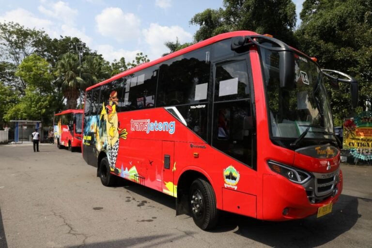 Ilustrasi armada BRT Trans Jateng.