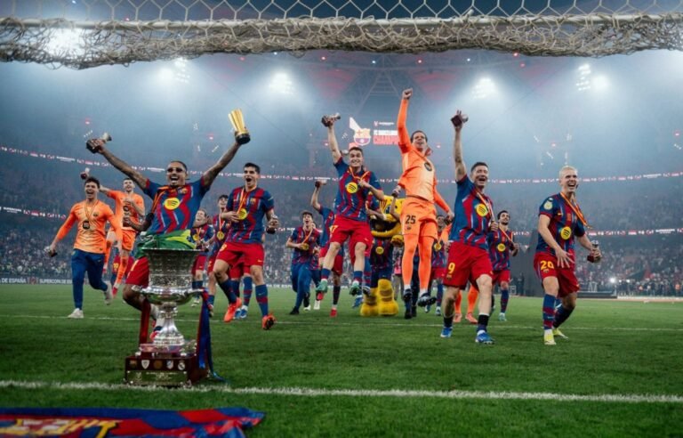 Barcelona menang 3-2 atas Real Madrid di final Piala Super Spanyol 2026, Senin (12/1/2026) dini hari WIB, yang digelar di Jeddah, Arab Saudi.