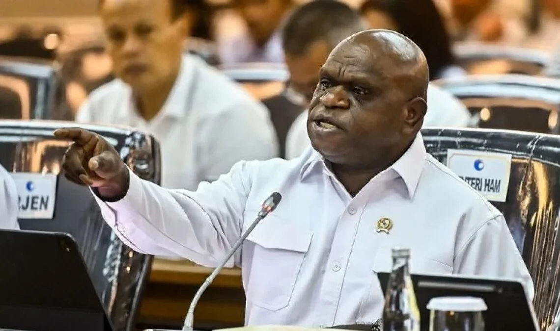 Menteri HAM, Natalius Pigai.