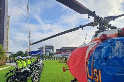 Apel Operasi Keselamatan Candi 2026 di Mapolda Jateng, Senin (2/2/2026). Foto: Eka Setiawan